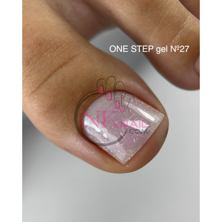 Гель-лак Crooz Однофазний One Step №27, 8 мл TPO free